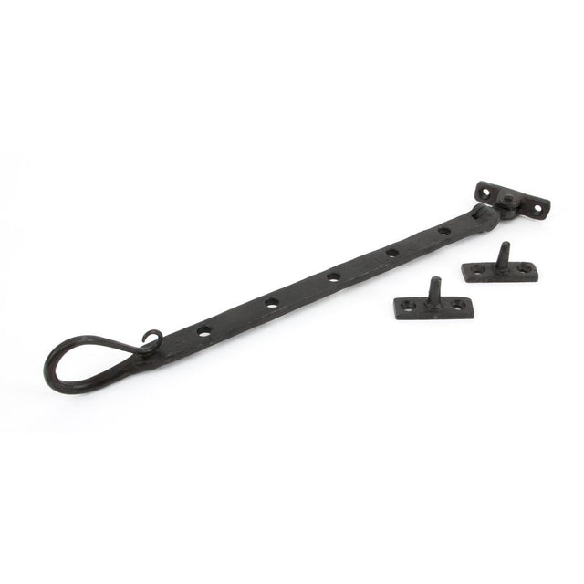 From The Anvil - Beeswax 12" Shepherd's Crook Stay | Sku. 33475 | Trade Door Handles.