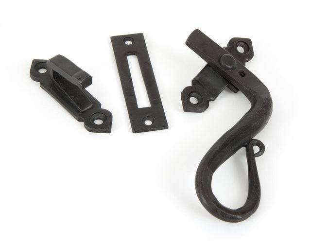 From The Anvil - Beeswax Locking Shepherd's Crook Fastener - RH | Sku. 33477 | Trade Door Handles.