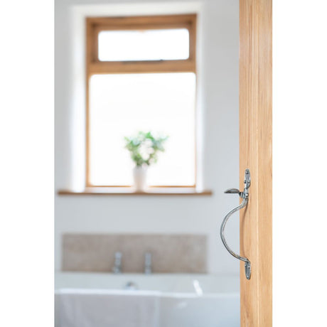 From The Anvil - Pewter Locking Penny End Screw on Staple | Sku. 33483 | Trade Door Handles.