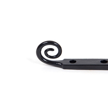 From The Anvil - Black 8" Cast Monkeytail Stay | Sku. 33484 | Trade Door Handles.