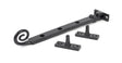 From The Anvil - Black 8" Cast Monkeytail Stay | Sku. 33484 | Trade Door Handles.