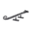 From The Anvil - Black 10" Cast Monkeytail Stay | Sku. 33485 | Trade Door Handles.