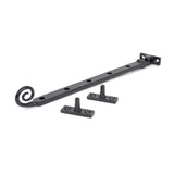 From The Anvil - Black 12" Cast Monkeytail Stay | Sku. 33486 | Trade Door Handles.