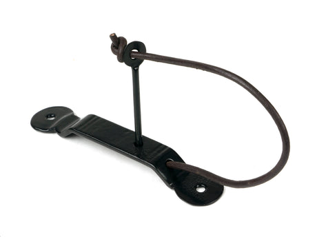 From The Anvil - Black Locking Penny End Screw on Staple | Sku. 33487 | Trade Door Handles.