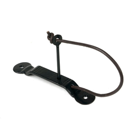 From The Anvil - Black Locking Penny End Screw on Staple | Sku. 33487 | Trade Door Handles.