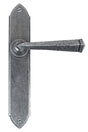 From The Anvil - Pewter Gothic Lever Latch Set | Sku. 33601 | Trade Door Handles.