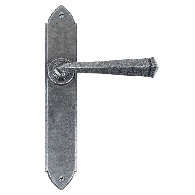 From The Anvil - Pewter Gothic Lever Latch Set | Sku. 33601 | Trade Door Handles.