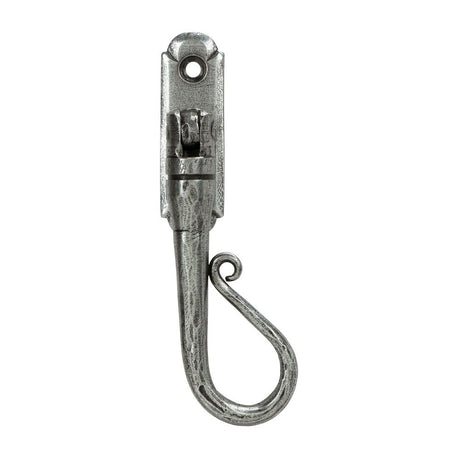 From The Anvil - Pewter Shepherd's Crook Espag - RH | Sku. 33602 | Trade Door Handles.