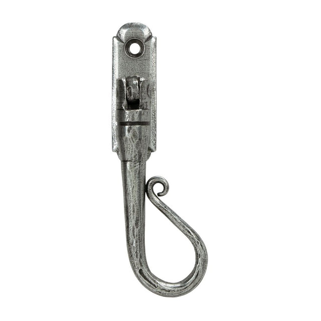 From The Anvil - Pewter Shepherd's Crook Espag - RH | Sku. 33602 | Trade Door Handles.