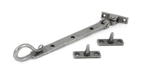 From The Anvil - Pewter 8" Shepherd's Crook Stay | Sku. 33605 | Trade Door Handles.