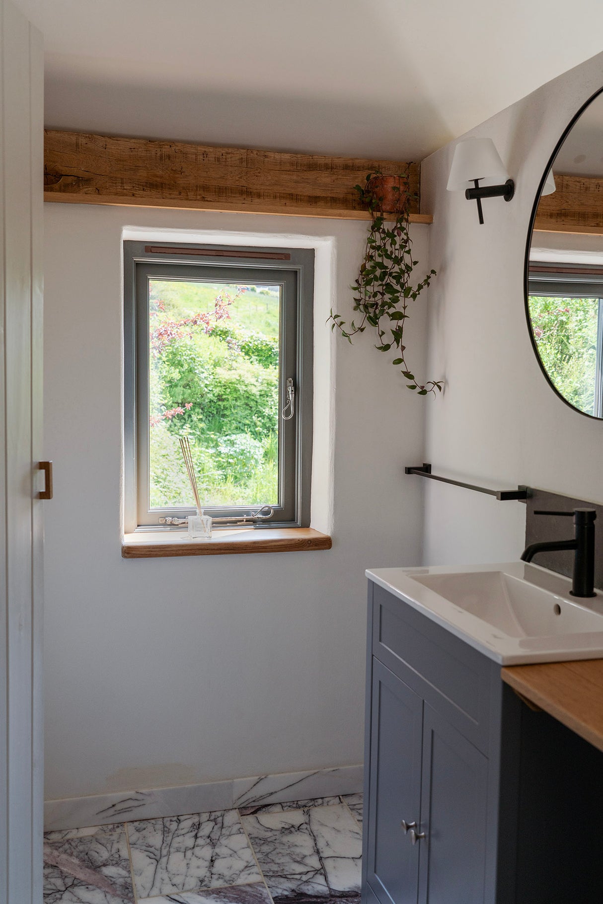 From The Anvil - Pewter 10" Shepherd's Crook Stay | Sku. 33606 | Trade Door Handles.