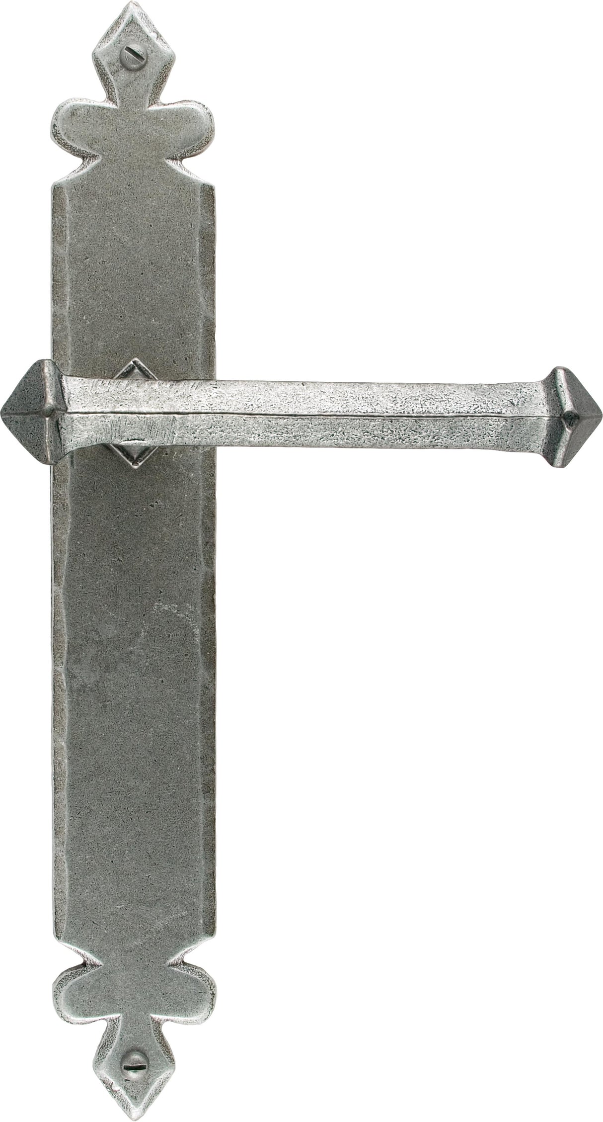 From The Anvil - Pewter Tudor Lever Latch Set | Sku. 33609 | Trade Door Handles.