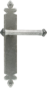 From The Anvil - Pewter Tudor Lever Latch Set | Sku. 33609 | Trade Door Handles.