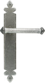 From The Anvil - Pewter Tudor Lever Latch Set | Sku. 33609 | Trade Door Handles.