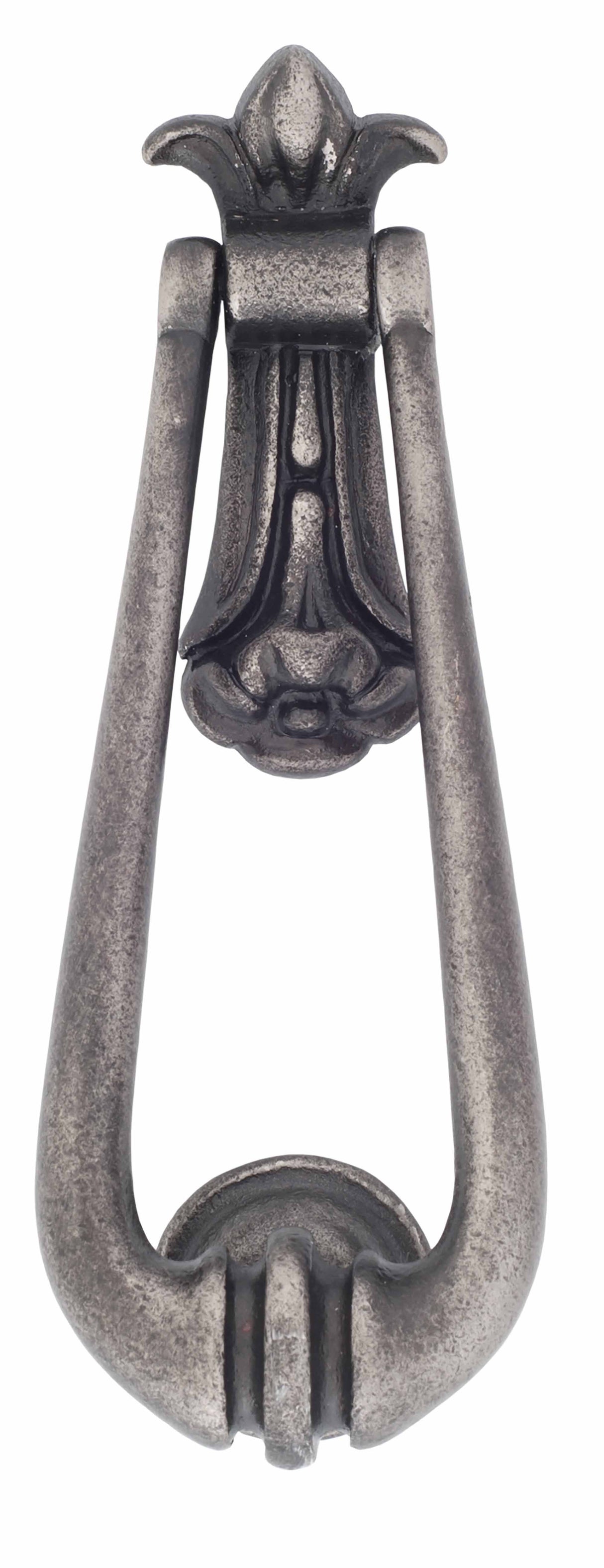 From The Anvil - Antique Pewter Loop Door Knocker | Sku. 33610 | Trade Door Handles.
