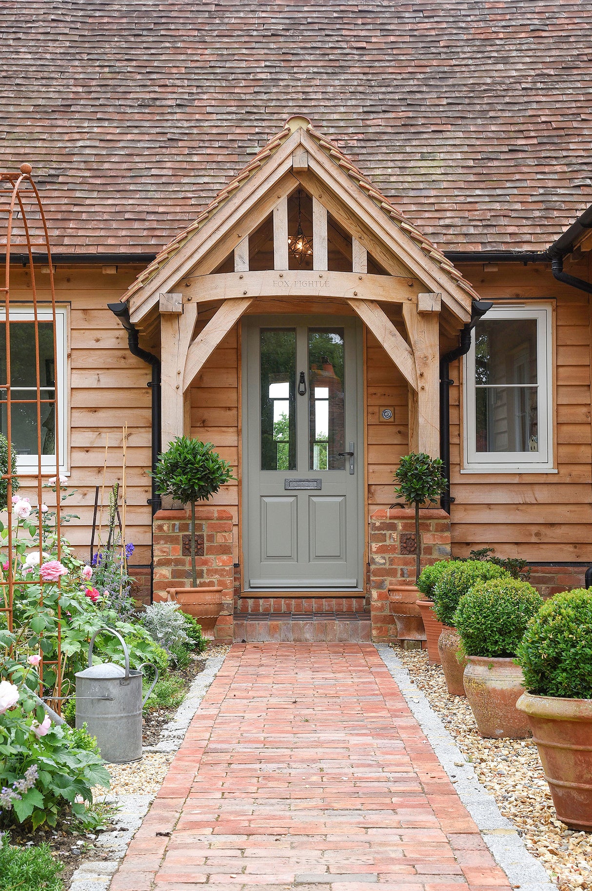 From The Anvil - Antique Pewter Loop Door Knocker | Sku. 33610 | Trade Door Handles.