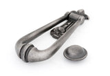 From The Anvil - Antique Pewter Loop Door Knocker | Sku. 33610 | Trade Door Handles.