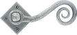 From The Anvil - Pewter Monkeytail Lever on Rose Set (Diamond) | Sku. 33612 | Trade Door Handles.