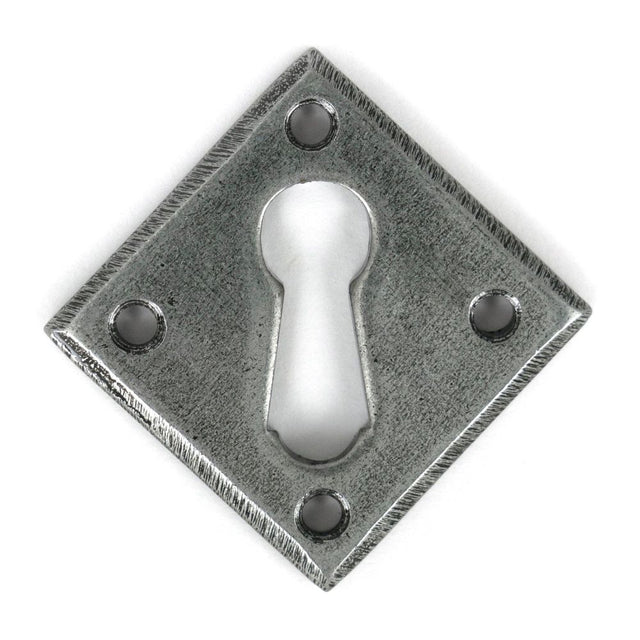 From The Anvil - Pewter Diamond Escutcheon | Sku. 33613 | Trade Door Handles.