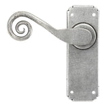 From The Anvil - Pewter Monkeytail Lever Latch Set | Sku. 33616 | Trade Door Handles.