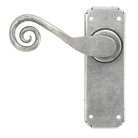 From The Anvil - Pewter Monkeytail Lever Latch Set | Sku. 33616 | Trade Door Handles.