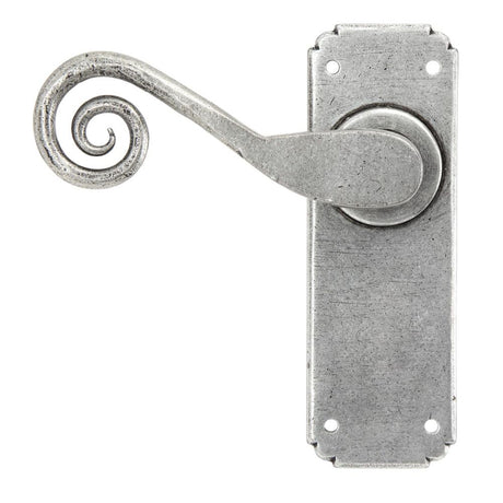 From The Anvil - Pewter Monkeytail Lever Latch Set | Sku. 33616 | Trade Door Handles.