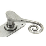 From The Anvil - Pewter Monkeytail Lever Latch Set | Sku. 33616 | Trade Door Handles.