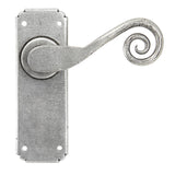 From The Anvil - Pewter Monkeytail Lever Latch Set | Sku. 33616 | Trade Door Handles.