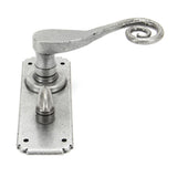 From The Anvil - Pewter Monkeytail Lever Bathroom Set | Sku. 33617 | Trade Door Handles.