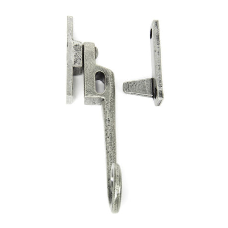 From The Anvil - Pewter Locking Night-Vent Monkeytail Fastener - LH | Sku. 33618 | Trade Door Handles.