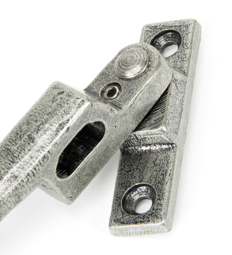 From The Anvil - Pewter Locking Night-Vent Monkeytail Fastener - LH | Sku. 33618 | Trade Door Handles.