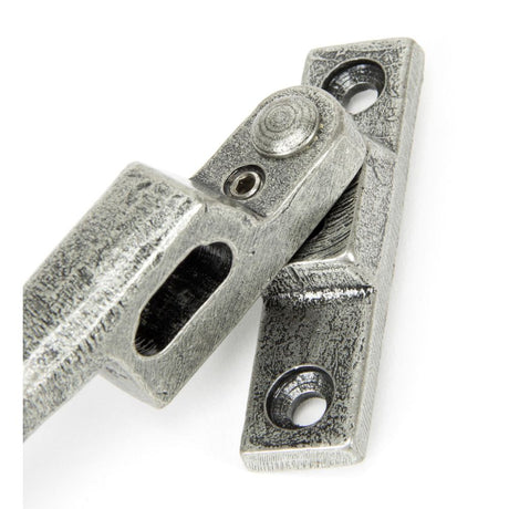 From The Anvil - Pewter Locking Night-Vent Monkeytail Fastener - LH | Sku. 33618 | Trade Door Handles.