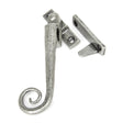 From The Anvil - Pewter Locking Night-Vent Monkeytail Fastener - LH | Sku. 33618 | Trade Door Handles.
