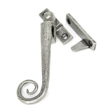 From The Anvil - Pewter Locking Night-Vent Monkeytail Fastener - LH | Sku. 33618 | Trade Door Handles.