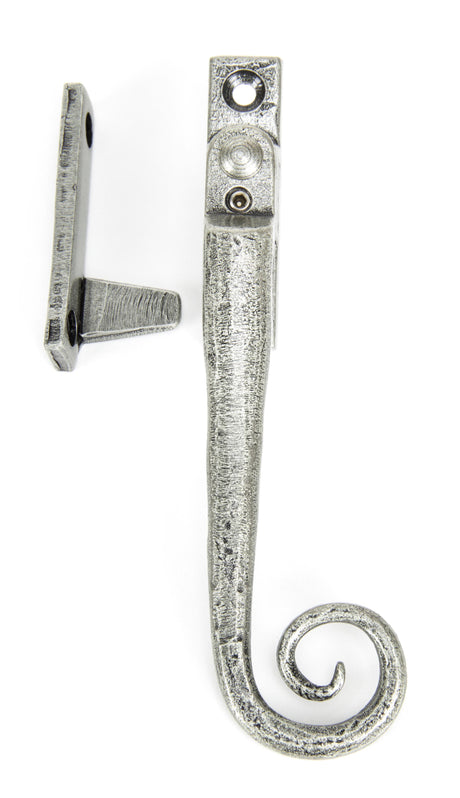 From The Anvil - Pewter Locking Night-Vent Monkeytail Fastener - RH | Sku. 33619 | Trade Door Handles.