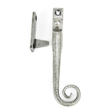 From The Anvil - Pewter Locking Night-Vent Monkeytail Fastener - RH | Sku. 33619 | Trade Door Handles.