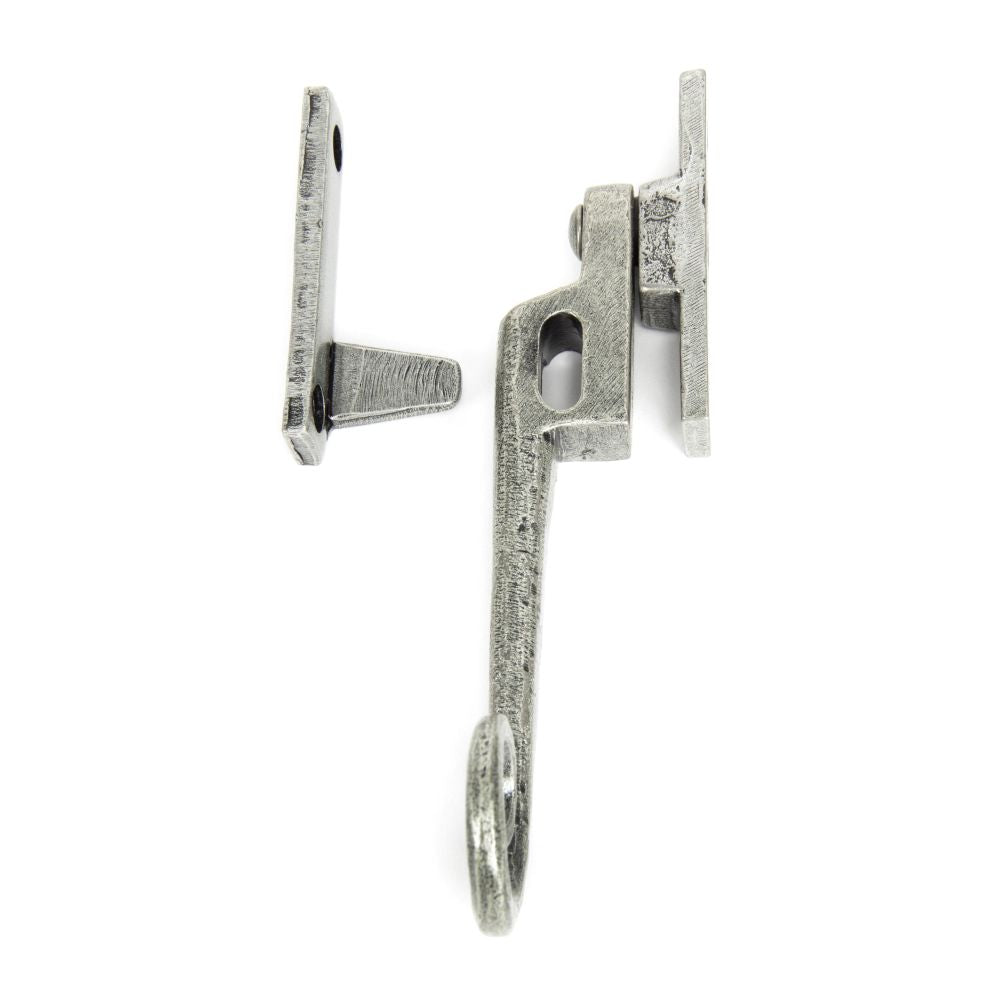From The Anvil - Pewter Locking Night-Vent Monkeytail Fastener - RH | Sku. 33619 | Trade Door Handles.