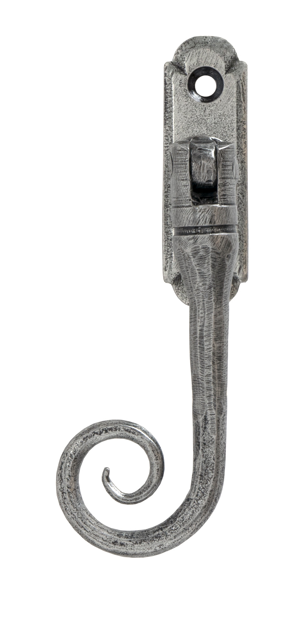 From The Anvil - Pewter Monkeytail Espag - LH | Sku. 33620 | Trade Door Handles.
