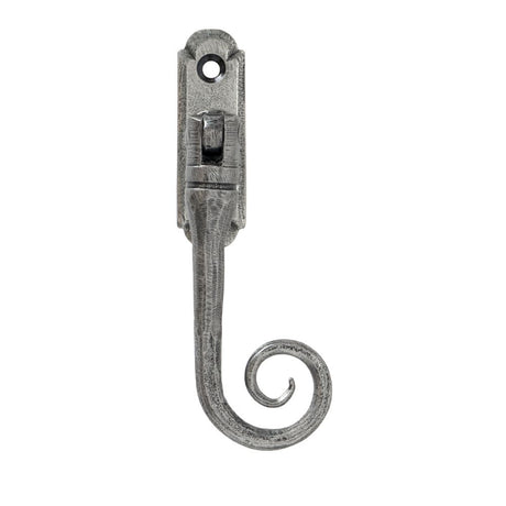 From The Anvil - Pewter Monkeytail Espag - RH | Sku. 33621 | Trade Door Handles.