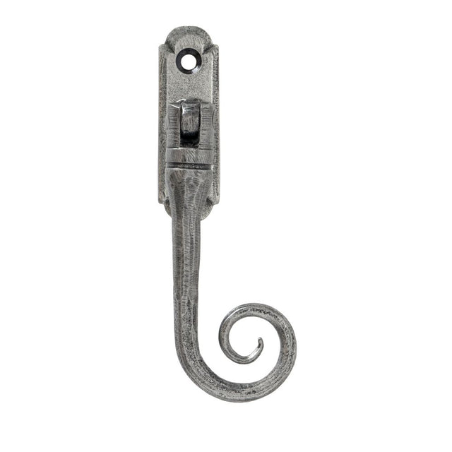From The Anvil - Pewter Monkeytail Espag - RH | Sku. 33621 | Trade Door Handles.