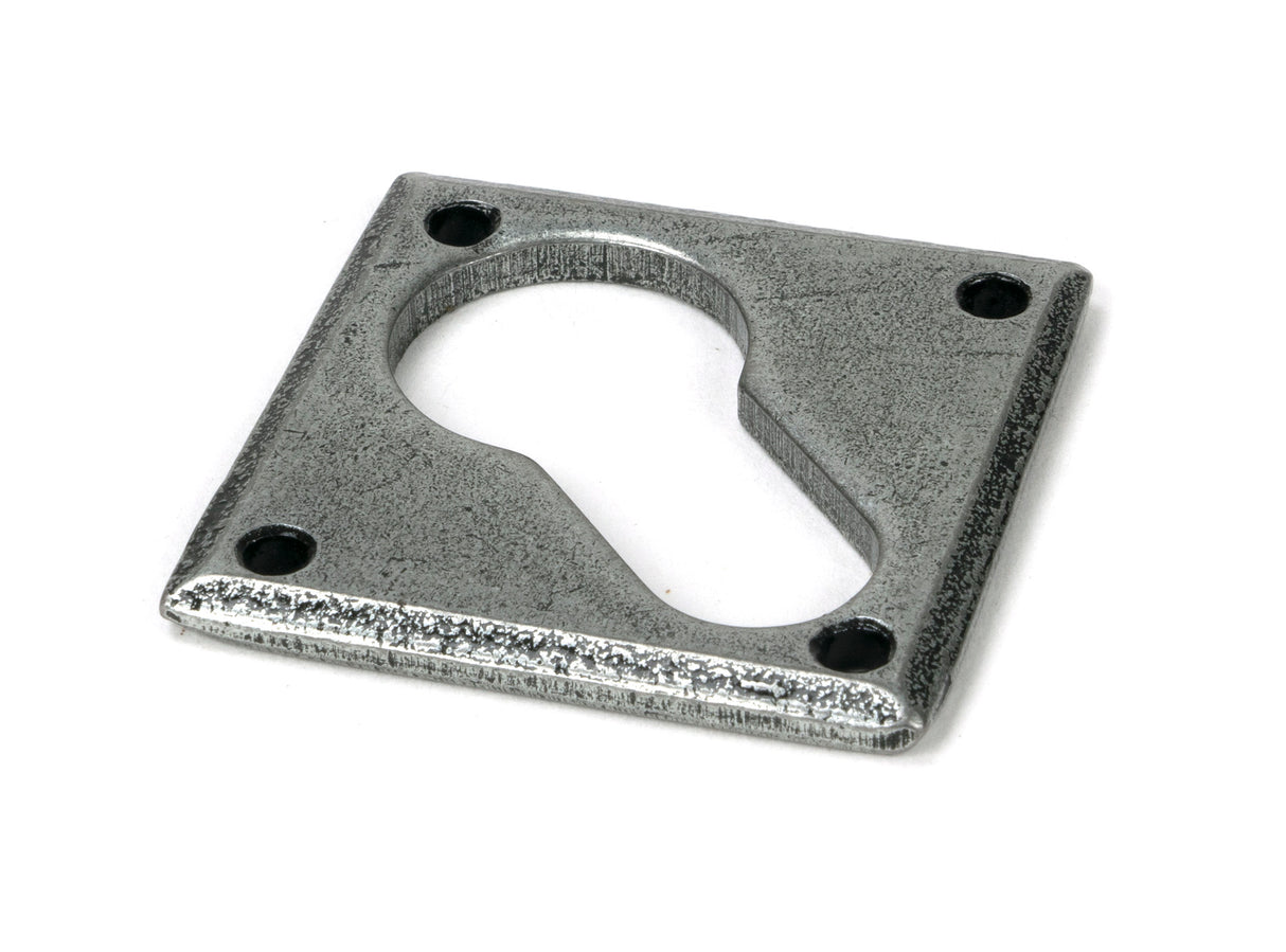 From The Anvil - Pewter Diamond Euro Escutcheon | Sku. 33622 | Trade Door Handles.