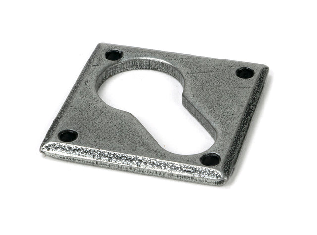 From The Anvil - Pewter Diamond Euro Escutcheon | Sku. 33622 | Trade Door Handles.