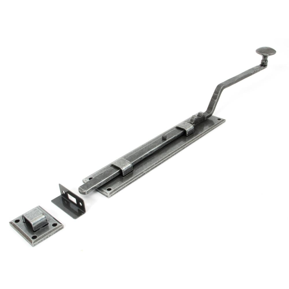 From The Anvil - Pewter 10" French Door Bolt | Sku. 33624 | Trade Door Handles.
