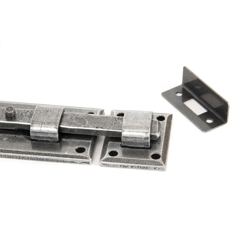 From The Anvil - Pewter 10" French Door Bolt | Sku. 33624 | Trade Door Handles.