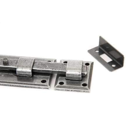 From The Anvil - Pewter 10" French Door Bolt | Sku. 33624 | Trade Door Handles.