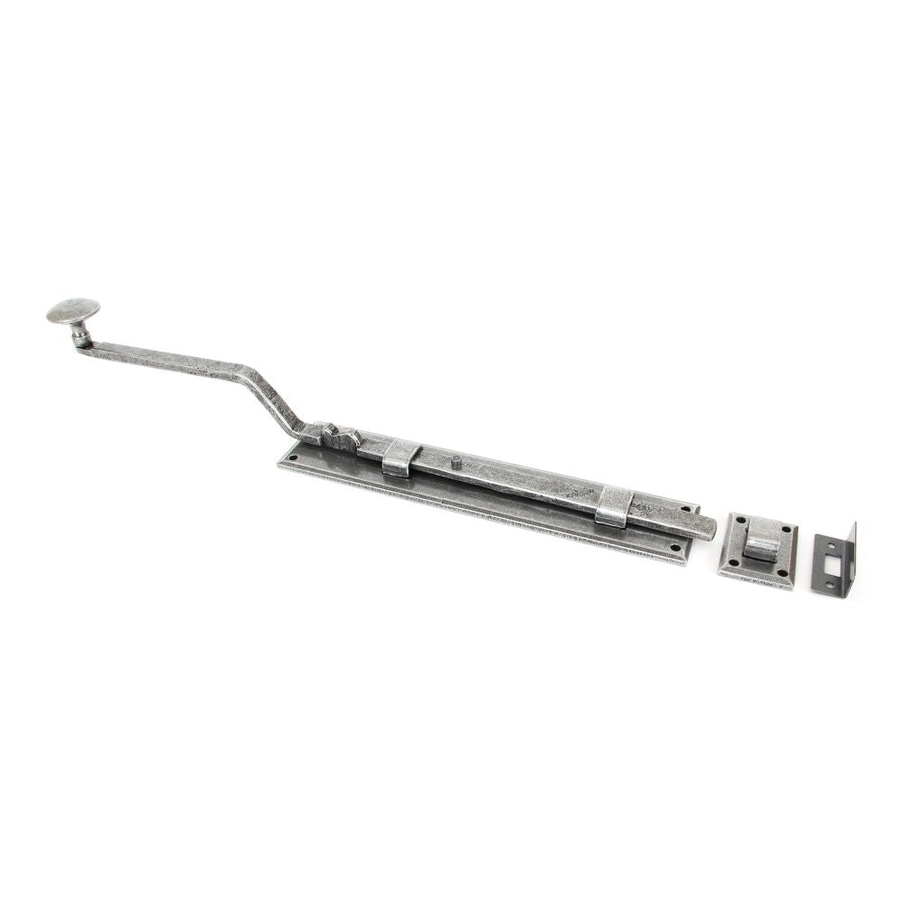 From The Anvil - Pewter 10" French Door Bolt | Sku. 33624 | Trade Door Handles.