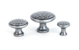 From The Anvil - Pewter Hammered Cabinet Knob - Large | Sku. 33625 | Trade Door Handles.