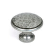 From The Anvil - Pewter Hammered Cabinet Knob - Large | Sku. 33625 | Trade Door Handles.