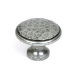 From The Anvil - Pewter Hammered Cabinet Knob - Large | Sku. 33625 | Trade Door Handles.