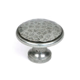 From The Anvil - Pewter Hammered Cabinet Knob - Large | Sku. 33625 | Trade Door Handles.